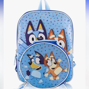 Bluey 14” Backpack with Insulated Lunch Box